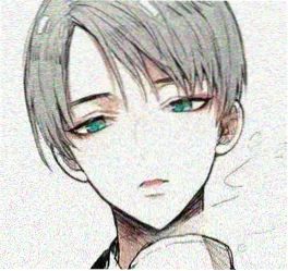 观众头像，橙棕背景的简笔人物